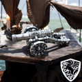 Pirate Cannon 999 fine silver