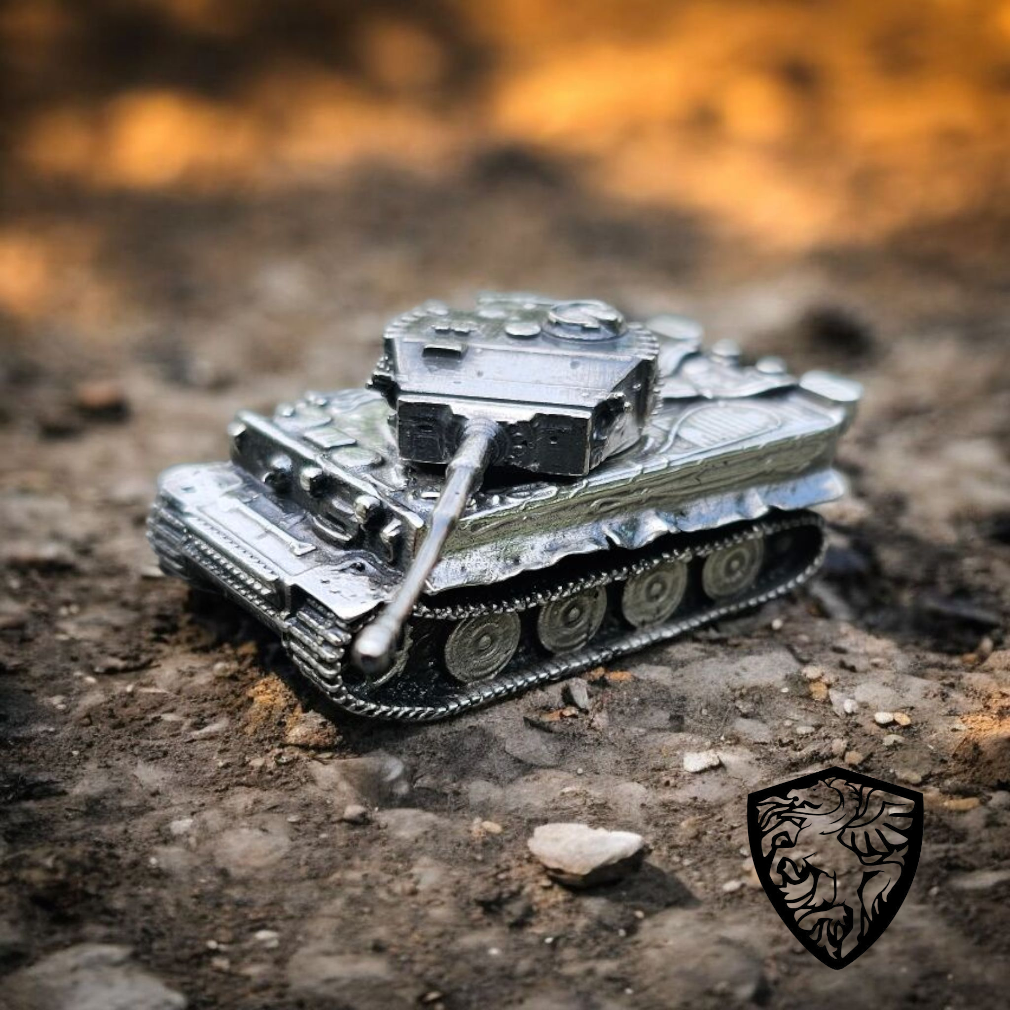 Panzer Tank 999 fine silver