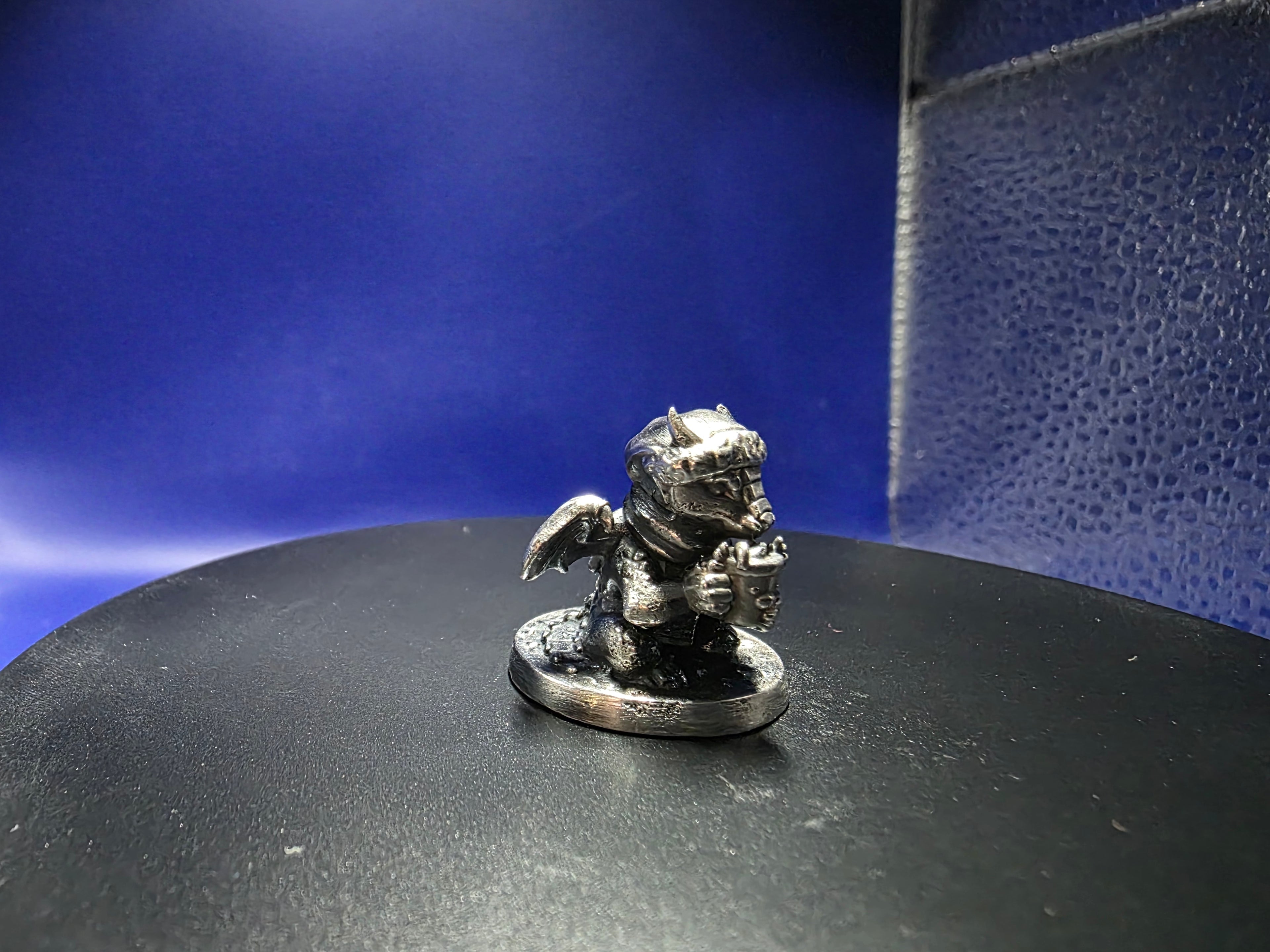 Dragon drinking hot coco