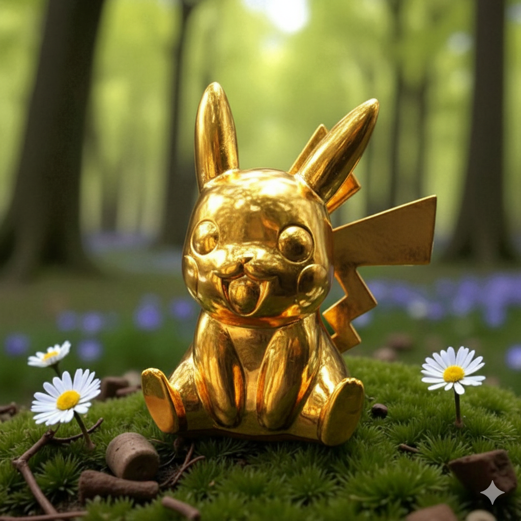 Pikachu 999 fine silver